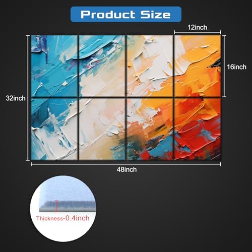 Decorative Acoustic Panels, 8 Pack - Image 5