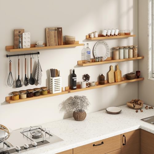 FLYJOE Picture Ledge Shelf, Floating Shelves - Image 2