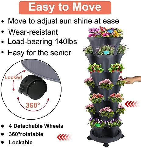 GameXcel Vertical Planter Tower - Image 2