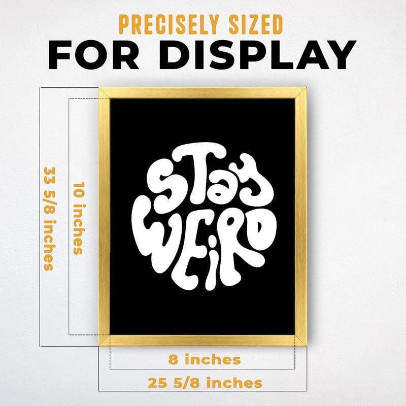 InkFlow Posters Stay Weird Canvas Poster - Image 3