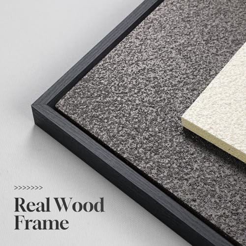 3D Large Framed Brown Abstract Wall Art - Image 5