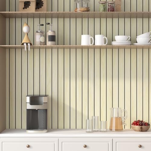 LACHEERY Herringbone Wood Slat Wall Panels - Image 4