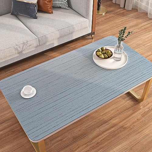 FunStick 15.8"x472" Ash Blue Wallpaper Textured Grasscloth Peel and Stick - Image 5