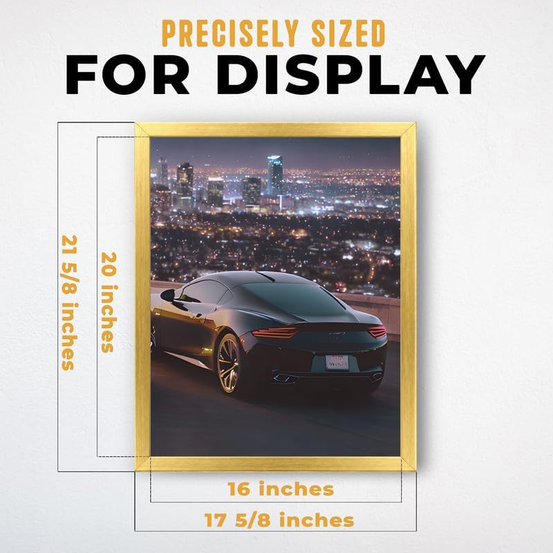 InkFlow Posters Luxury Sports Car Canvas Poster - Image 3