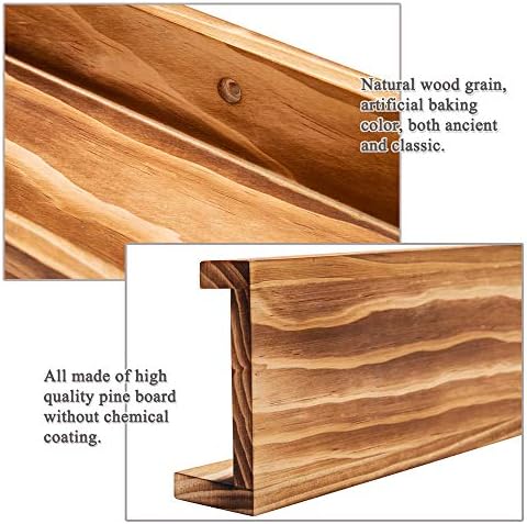 AZSKY Rustic Wood Floating Shelves - Image 5