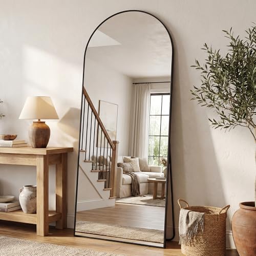 Antok 58" x21” Arched Full Length Mirror, Floor Mirror - Image 2