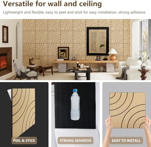 4 Packs Acoustic Wall Panels - Image 5