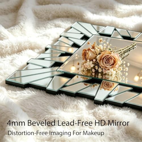 40" x 28" Large Wall Mirror - Image 2
