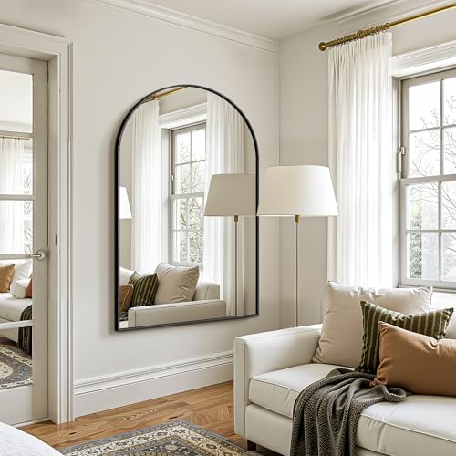 FICTOR 35" x 55" Arched Bathroom Vanity Mirror - Image 5