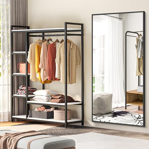 BONEWEI Bathroom Mirror, 30x55 inch Wall Mirror - Image 5