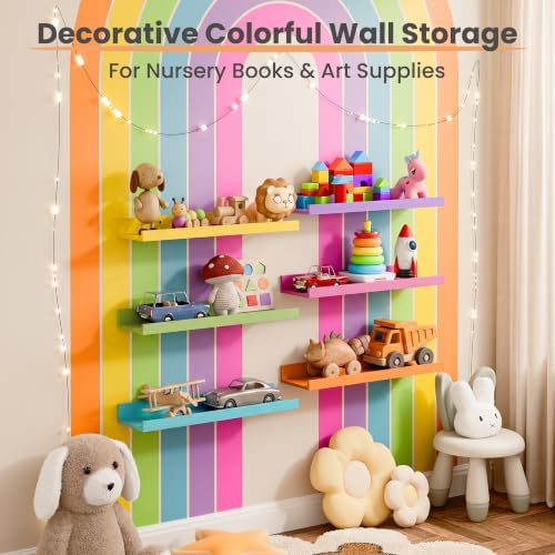 upsimples Floating Shelves for Wall Decor Storage - Image 4