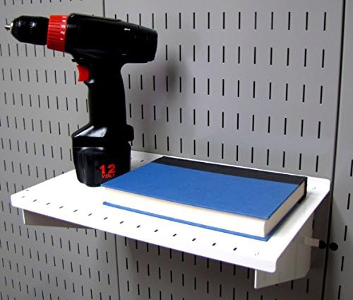 Wall Control Shelf 9in Deep Pegboard Shelf Assembly Pegboard and Slotted Tool - Image 4