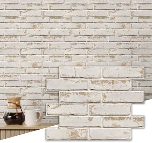 Commomy 3D Faux Brick Wall Panels by CommomyDecor