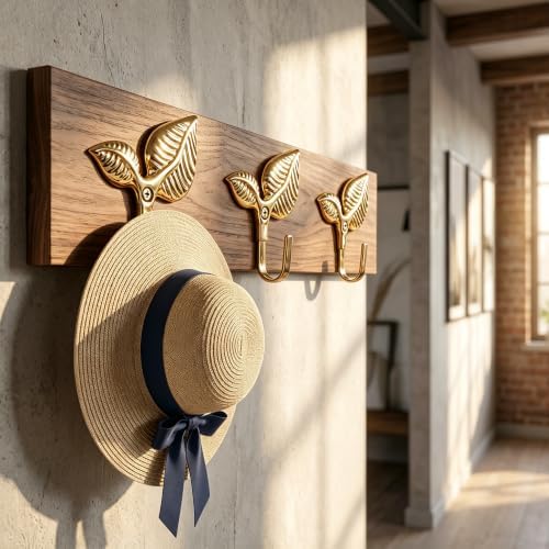 Decorative Wall Hooks 4 Pack, Metal Curtain Holdbacks - Image 5