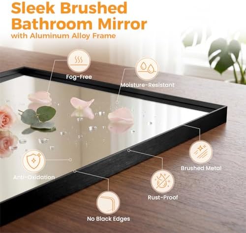Sweetcrispy Bathroom Wall Mirror, Vanity Mirror - Image 5
