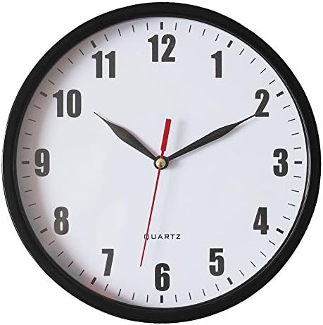 SAC SMARTEN ARTS 8" Silent Quartz Wall Clock Non-Ticking Digital Clock by SACSMARTENARTS
