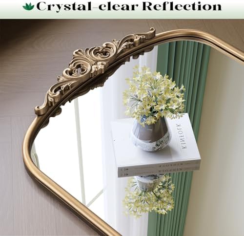 Vintage Gold Mirror - Image 5