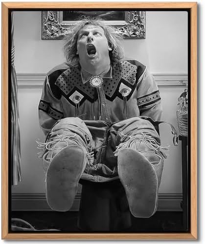B.B.F MAKE Funny Comedy Movie Framed Canvas Wall Art by BBFMAKE