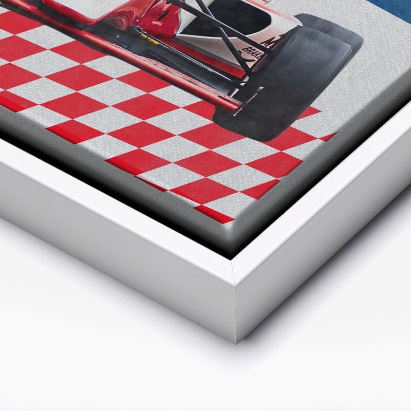 InkFlow Posters Racing Car Canvas Poster - Image 2
