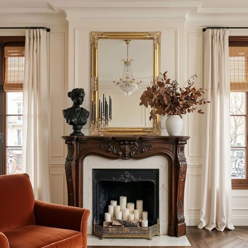 Vintage Gold Mirror for Wall - Image 6