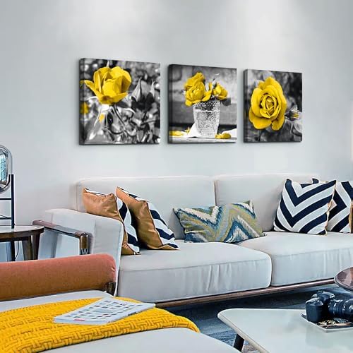 Lapremoly Wall Decor For Bedroom Canvas Wall Art For Kitchen Restaurant Black - Image 2
