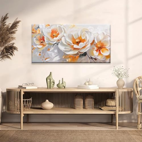 Suconvng Canvas Art Wall Decor Floral Wall Art - Image 3