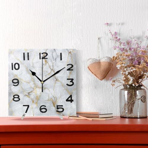 Moderate 8 Inch Square Wall Clock - Image 4