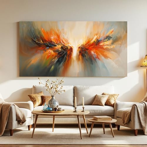 Large Canvas Abstract Wings Art Wall Decor - Image 6