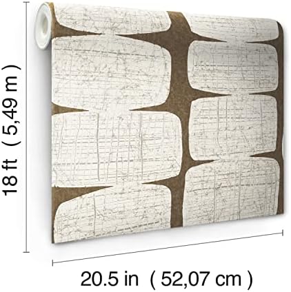 RoomMates Mid-Century Beads Peel and Stick Wallpaper - Image 5