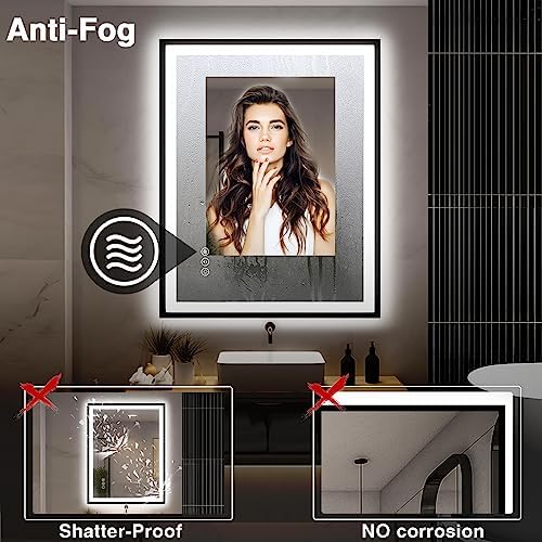 EchosLife 30x36 LED Bathroom Mirror - Image 6