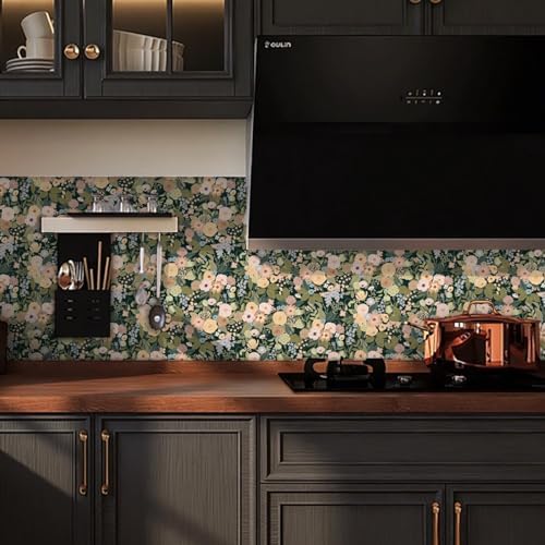 Ismoon 16.1"x197" Floral Peel and Stick Wallpaper - Image 5
