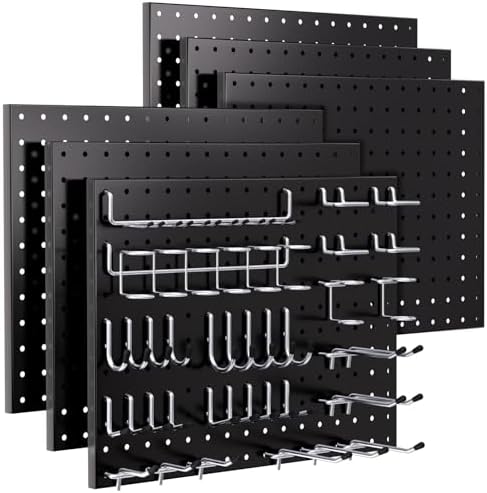 INCLY 90PCS Pegboard Wall Organizer Kit by INCLY