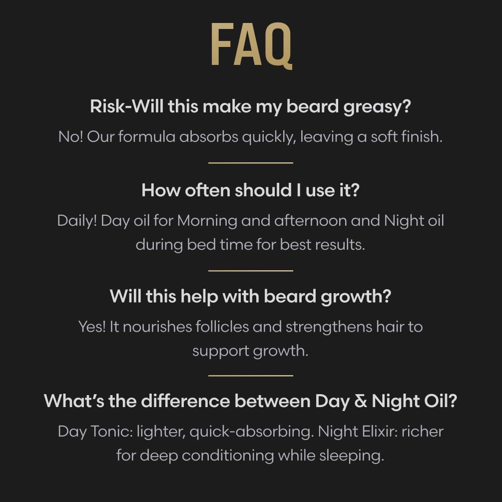 The Beard Struggle - Beard Growth Oil - Asgardian Secret, Gold Collection (1 Fl oz) - Night Liquid Elixir - Beard Oil for Men - Softens, Moisturizing, & Healthier Beard Growth