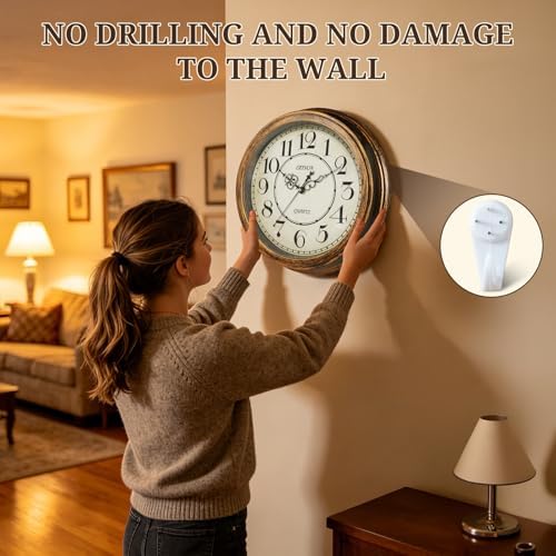 Geevon Vintage Wall Clock - Image 4
