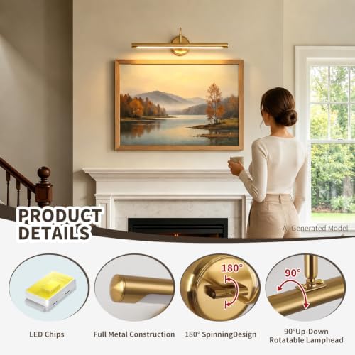 JOOSENLUX Dimmable Picture Lights - Image 3