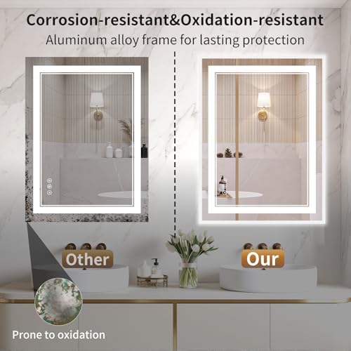 24"x32" LED Bathroom Mirror - Image 2