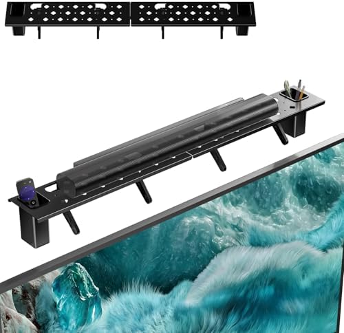 WALI Soundbar Mount, No Drilling TV Top Shelf by WALI