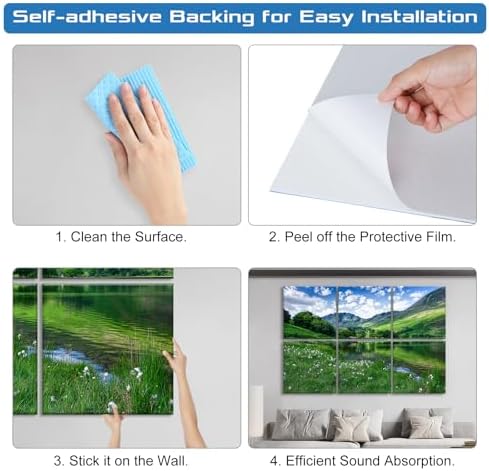 Decorative Acoustic Panels 6 Pack - Image 6