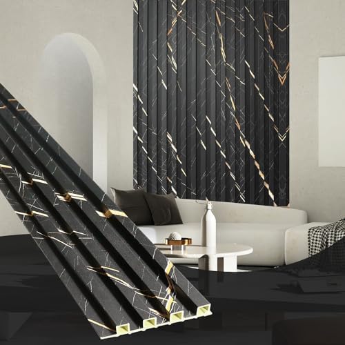 OUZUGIE WPC Acoustic Slat Wall Paneling by OUZUGIE