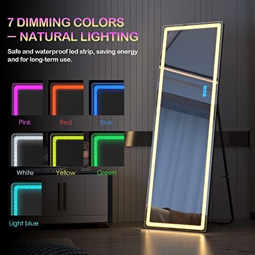 LVSOMT 63 x 20 in Full Length Mirror - Image 4