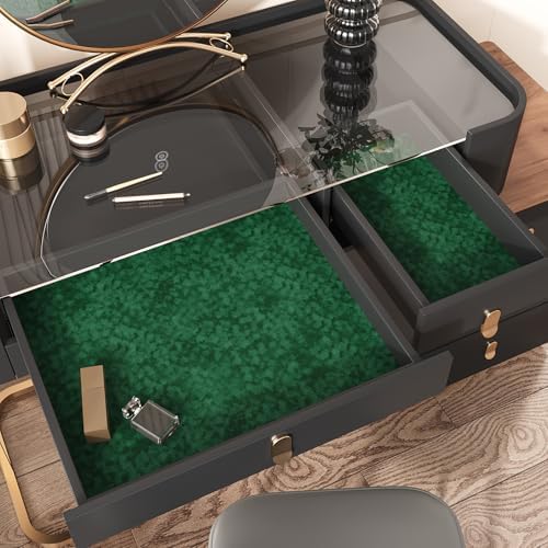 VEELIKE Self Adhesive Green Felt Drawer Liner - Image 3