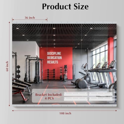 BEAUTYPEAK Home Gym Mirror - Image 2