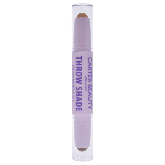 Carter Beauty By Marissa Carter Throw Shade Duo Contour Stick- Adds Definition To The Face - Conceals And Corrects The Complexion - Easily Blendable - Cruelty-Free - Medium - 0.08 Oz