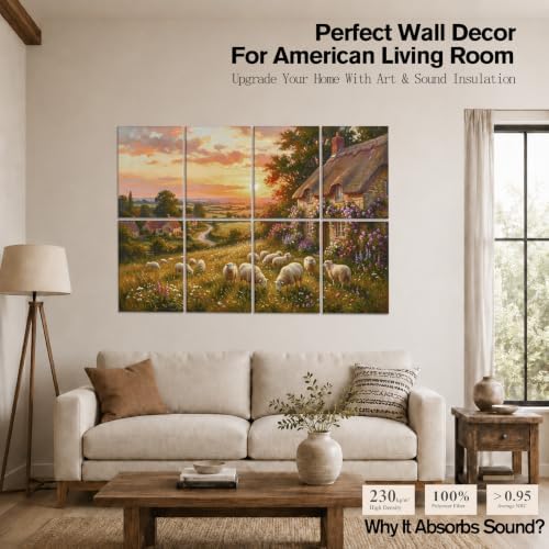 peaudny Self-Adhesive Art wall Acoustic Panels - Image 2