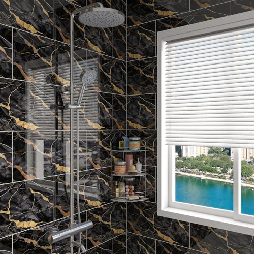 Marble Peel and Stick Backsplash 23.6 x11.8 in - Image 5