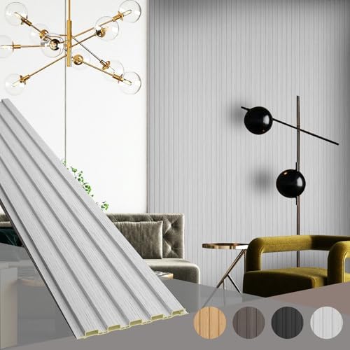 OUZUGIE WPC Acoustic Slat Wall Paneling by OUZUGIE