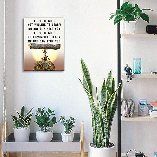 Ploceiny Ant Motivational Wall Art - Image 2