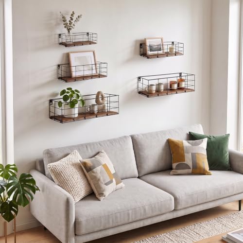 Fixwal Wire Frame Floating Shelves - Image 4