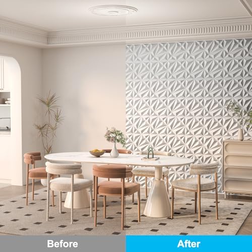 Art3d Diamond Textured 3D Wall Panels, 11.8 x 11.8 in - Image 3