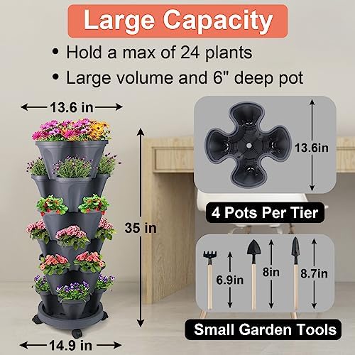 GameXcel Vertical Planter Tower - Image 4